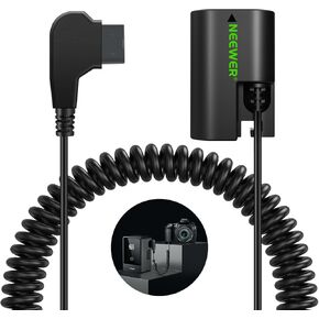 NEEWER D Tap to EN-EL15 Dummy Battery with Cable for V Mount Battery, Stable Continuous Power Supply for Nikon Z8 Zf Z6 Z6II Z7 II Z5 D850 D810 D810A D780 D750 D610 D500 D7500 D7200, VP-EP5B
