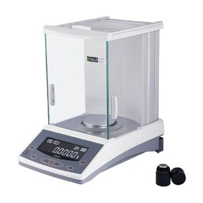 U.S. Solid 200 x 0.0001g Analytical Balance - Density and Dynamic Weighing, 0.1 mg Lab Balance Digital Precision Scale