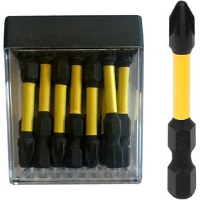 Impact Duty Srewdriver Drill Driver Strong Magnetic Bit Holders 1/4 Inch Hex Shank with Storage Box(2-Pack)