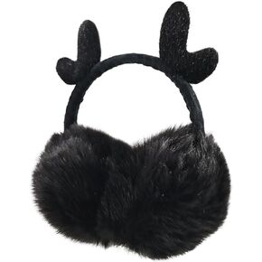 Women Winter Warm Earmuffs Foldable Ear Warmers For Girls Furry Soft Ear Cover Cold Weather Outdoor