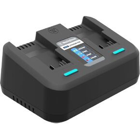 Westinghouse W20V2AMP 20 Volt 2 Amp Fast Charger, 120V, Universal 20V Lithium-ion Battery Charger, Compatible 20V Batteries (W20V2AH, W20V4AH, W20V5AH)