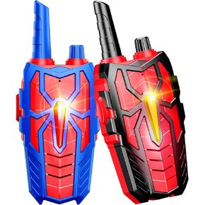 Walkie Talkies Toys for Kids : Easter Gifts for Boys Ages 3 4 5 6 7 8 9 10 Kids Walkie Talkies 2 Pack Outdoor Hiking Toy for 5-7 Year Old Boy Birthday Gift 2 Way Radio for Boys Kids Age 3-12