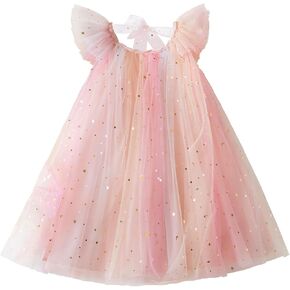 NNJXD Flower Girl's Wedding Dress Lace Sleeveless Tulle Summer Vintage Dresses
