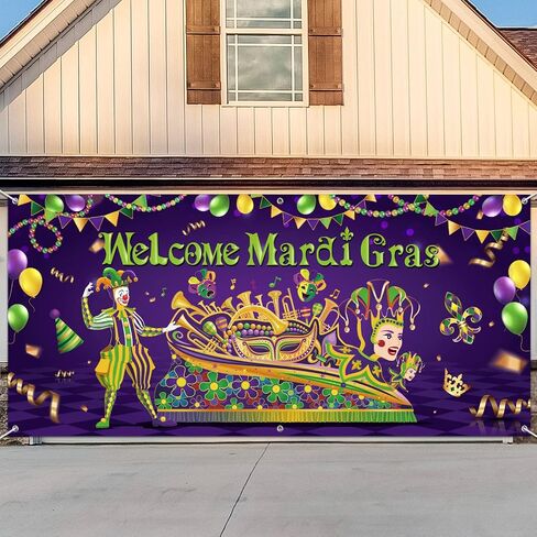 Outus Easter Nativity Garage Door Cover 13 x 6 ft Easter Religious Backdrop Holy Nativity Photography Decoration for Outdoor Indoor Church Medieval Party Supplies in Saudi Arabia