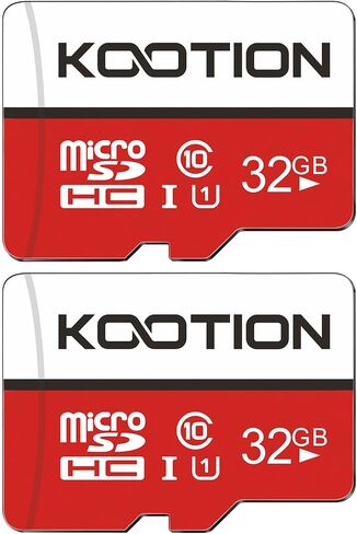 KOOTION 32GB Micro SD Card 5 Pack, Class 10 MicroSDHC Flash Memory Card with Adapter UHS-I, Full HD, C10 TF Card for Smartphone in Saudi Arabia