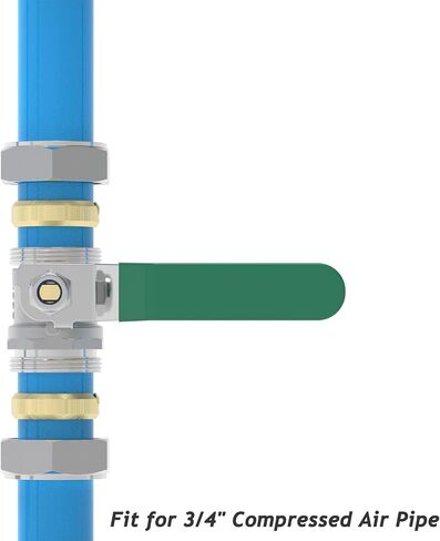 4Pcs 3/4" Nickel-plated Brass Elbow Air Line Fittings for 3/4 Inch Compressed Air Piping System in Saudi Arabia
