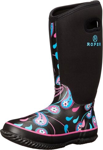ROPER Women's Paisley Swirl Work Boot in Saudi Arabia
