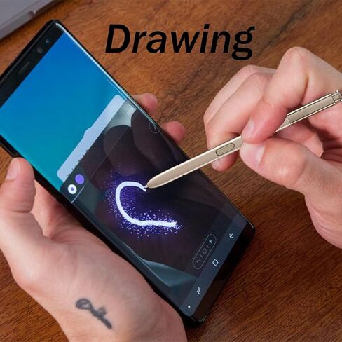 Galaxy Note 8 Stylus Pen for Samsung Galaxy Note 8 Note8 N950 N950F N950FD S Pen Replacement Galaxy Note 8 S Pen withoutBluetooth (Black) in Saudi Arabia