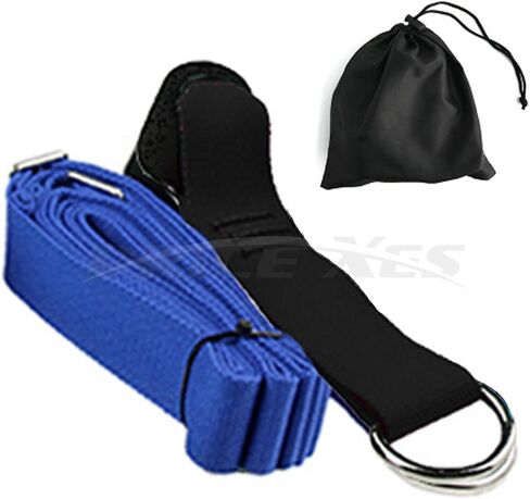 Door Flexibility & Stretching Leg Strap - Great for Ballet Cheer Dance Gymnastics or Any Sport Leg Stretcher Door Flexibility Trainer Premium Stretching Equipment (Rose) in Saudi Arabia