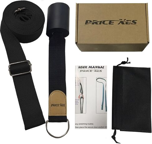Door Flexibility & Stretching Leg Strap - Great for Ballet Cheer Dance Gymnastics or Any Sport Leg Stretcher Door Flexibility Trainer Premium Stretching Equipment (Rose) in Saudi Arabia