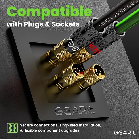 GearIT Pro Series 16AWG Speaker Wire, 16 Gauge Speaker Wire Cable (100 Feet / 30 Meters) Great Use for Home Theater Speakers and Car Speakers, Transparent Black/Red in Saudi Arabia