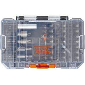 BLACK+DECKER BLACK + DECKER Screwdriver Bit Set, 40-Piece (BDAST40SETFF)