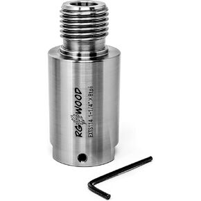 RG Wood Lathe Spindle Extenders - Move Your Chuck or Faceplate an Additional 3" Away From Lathe Headstock. (1-1/4" x 8tpi)