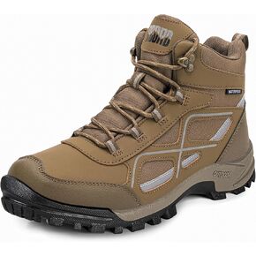 R CORD Womens Hiking Boots Waterproof Mid-Cut Hiking Boots Womens Non-Slip Hiking shoes Outdoor Trekking Camping Trail Outdoor