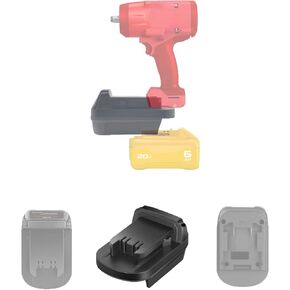 بالنسبة إلى DeWalt إلى محول بطارية Milwaukee (تم تضمين محول فقط) (لبطارية M18 إلى أدوات DeWalt 20V) in Kuwait