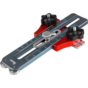 Upgraded Table Saw Thin Rip Jig Guide for Cutting Repetitive Narrow Strips, Fast & Precise Thin Strip Cutting for 3/4" x 3/8" T-Slots, Compatible with Table Saws, Band Saws & Routers