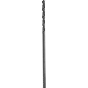 BOSCH BL2640 1-Piece 13/64 In. x 6 In. Extra Length Aircraft Black Oxide Drill Bit for Applications in Light-Gauge Metal, Wood, Plastic
