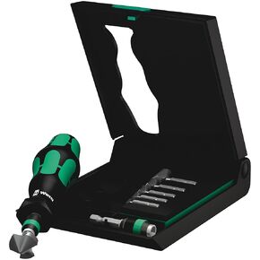 Wera - 5104650001 846/8 Kraftform Countersink Bit and Bit Set, 8-Piece