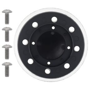 492280 ETS 125 Eq Jetstream Sanding Pads Replacement Soft, 5 Inch 8 Holes with 4 Mounting Screws Suitable for ETS 125, ES 125, ETSC 125, Pro 5 ltd Random Orbit Sanders Pad