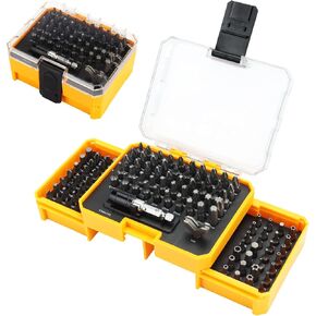 108 قطعة 1/4 '' Hex shank screctldriver بت مجموعة زائفة phillips pozidriv torx الأمن الأمنية ، أجزاء متخصصة ، ملحقات يد الحامل السريع/قوة البت السريعة