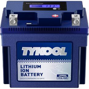 YTX20-BS/YTX20H-BS/GYZ20H Lithium LiFePO4 Motorcycle Battery, 600CCA,12Ah,Built in BMS, Powersports Battery,for ATV,UTV,Jet Ski,PWC,Snow mobile and Generator
