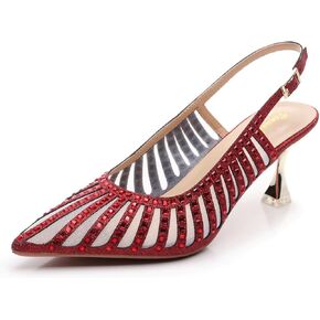 VenusCelia Women's Graceful Lady Slingback Pump Shoe