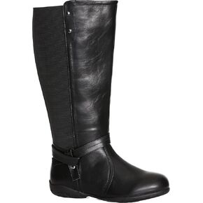 Women's Extra Wide Fit Vera Flat Tall Boot Fashion