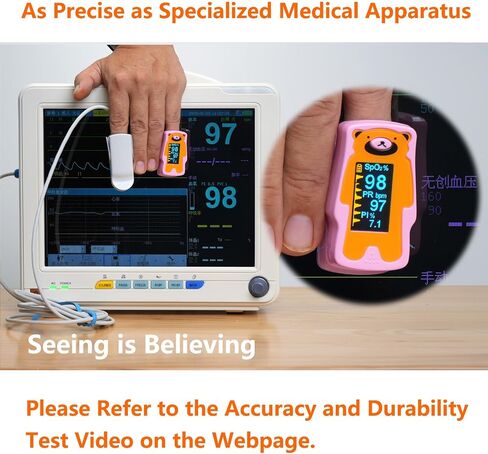 Finger Pulse Oximeter for Children,O2 Monitor Finger for Oxygen, Portable Blood Oxygen Saturation Monitor for Heart Rate and SpO2 Level, Blue(not for Newborn/Infant) in Saudi Arabia