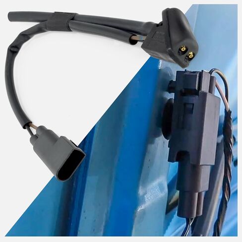 Click&Fit قطعتان من فوهات غسالة الزجاج الأمامي المتوافقة مع Ford Focus MK3 2012 2013 2014 2015 2016 2017 - استبدال CP9Z17603B F1EZ-17603-A، ملحقات مجموعة رذاذ غسالة الممسحة in Saudi Arabia