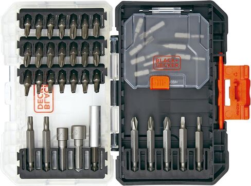 BLACK+DECKER BLACK + DECKER Screwdriver Bit Set, 40-Piece (BDAST40SETFF) in Saudi Arabia