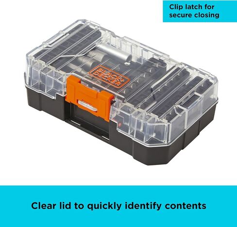 BLACK+DECKER BLACK + DECKER Screwdriver Bit Set, 40-Piece (BDAST40SETFF) in Saudi Arabia
