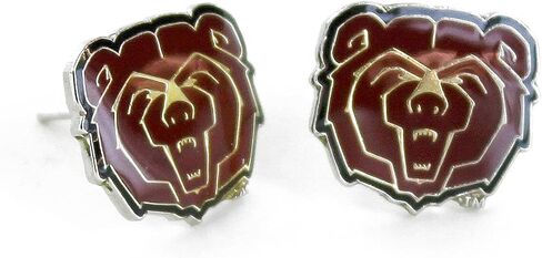 Aminco NCAA Mississippi State Bulldogs Logo Post Earrings in Saudi Arabia