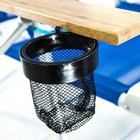 Ostrich Ladies Comfort & On-Your-Back Lightweight Beach Reclining Lawn Chair with Backpack Straps, Outdoor Furniture for Pool, Camping, or Patio, Blue in Kuwait