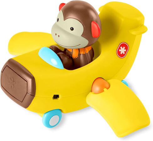 Skip Hop Toddler Cause & Effect Toy for Toddlers 2+, Car Plane Toy with Monkey Figurine, Zoo Crew in Saudi Arabia