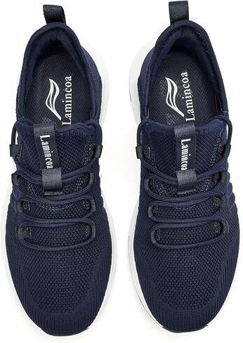 Lamincoa Women Slip on Walking Sneakers Non Slip Running Shoes Lightweight Sport Gym Casual Shoes Workout Tennis Sneakers for Women in Saudi Arabia