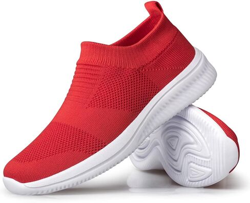 vibdiv Walking Shoes Women Casual Sock Sneakers Lightweight Comfy Breathable Pull-on Zapatillas de Mujer in Saudi Arabia