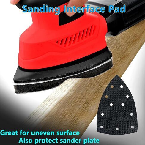 160pcs Mouse Sander Sandpaper for Mouse Sander, Detail Sander Sandpaper Sanding Sheets, Mouse Sander Pads Sanding Paper 60 120 180 240 Grit for Detail Sander, Finger Sander -FSM16 in Saudi Arabia