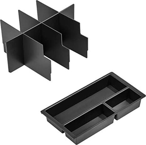 Vehicle OCD - Center Seat Console Organizer for Chevy Silverado 1500 / GMC Sierra 1500 (2019-2024) and 2500/3500 HD (2020-2024) (40/20/40 seat ONLY) - Made in USA in Saudi Arabia