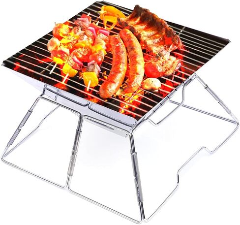 Backpacking Camp Stove Portable Stove for Camping, Ice-fishing, Cookout, Hiking, Travel, Portable Camp Wood Stove with 8.2' Chimneys in Saudi Arabia