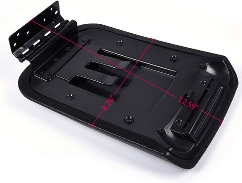 غطاء غطاء مسند ذراع وحدة التحكم المركزية PIT66 متوافق مع Ford F150 2009-2014/Fit Lincoln Mark LT 2010-2014، مناسب للتدفق من خلال وحدات التحكم فقط 9L3Z1506024CC in Kuwait