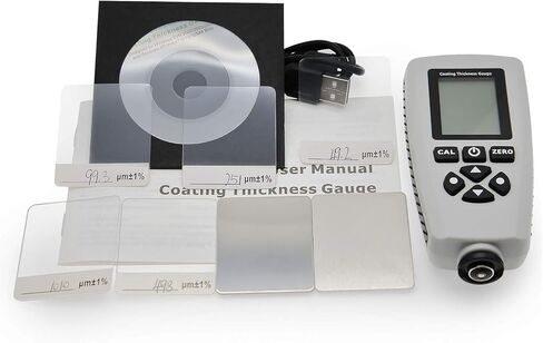 Digital Coating Thickness Gauge Industrial Paint Thickness Meter Lab Thickness Tester AMF117 in Saudi Arabia