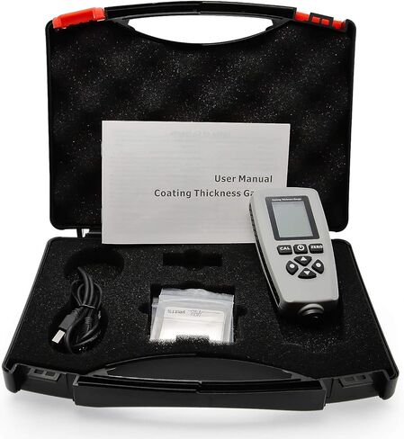 Digital Coating Thickness Gauge Industrial Paint Thickness Meter Lab Thickness Tester AMF117 in Saudi Arabia