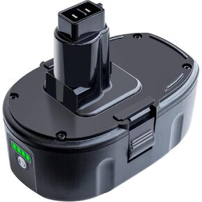 DTK 6.5Ah Lithium-Ion Battery Replacement for Dewalt 18V XRP Ni-Cad Battery DC9096 DC9098 DC9099 DE9039 DE9095 DE9096 DE9098 DW9095 DW9096 DW9098 DE9503 DC9182 18Volt Batteries
