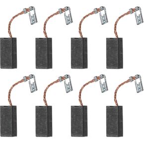 MECCANIXITY 8 Pack Carbon Brushes Set Replaces 23x12.5x6mm for Most Power Tools Electric Hammer Drill Motor Circular Saws Replacement Part