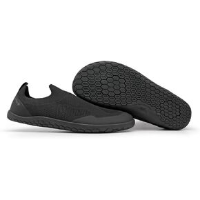 Barefoot Grounding Shoes Slip On Wide Toe Box Conductive Flexible Outsole Zero Drop Connect to Earth More Energy Reduce Stress Enhancing Movement Better Sleep Pain Relief