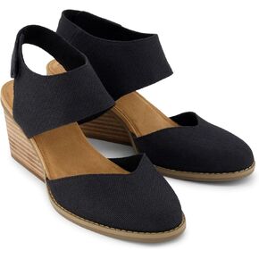 TOMS - Womens Madison Dress Casual Shoes, Color Blk Heavy Canvas, Size: 7.5 B(M) US