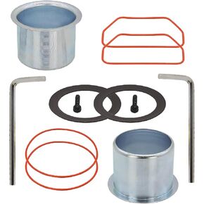 K-0650 Air Compressor Cylinder Sleeve & Compression Ring Kit Compatible with Craftsman, Porter Cable, DeVilbiss Oil-Free Compressor Cylinder, Replaces OEM K-0650, 165080, K-0058, KK-4835(2 sets)