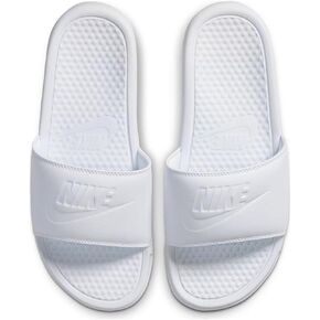 Nike Benassi Women's Slide Sandals (Numeric_8) White