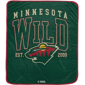 Pegasus Sports Officially Licensed NHL Vintage Arch Block Ultra Soft Blanket in Saudi Arabia