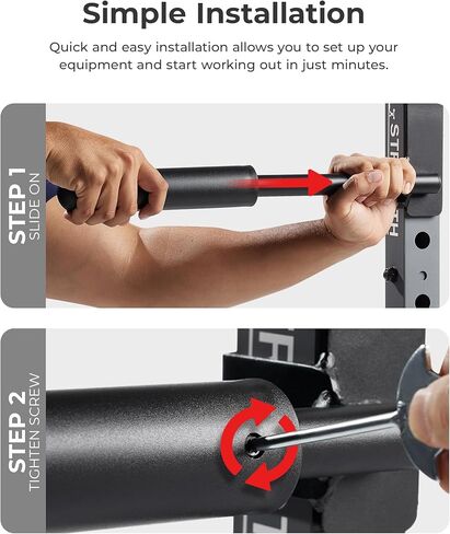 Sunny & Health Fitness LAT Pulldown Bar Attachment for Pulley Cable Machine, Back, Bicep Curl, Tricep Press Down, Rowing Exercises for Gym, Strength Workout, Muscle Building Accessory - SF-XFA011 in Kuwait
